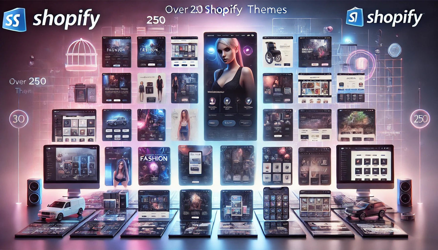 +250 Shopify Themes – PackProDigital - Best digital product from PackProDigital | Download now!