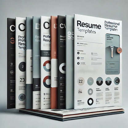 Professional CV Templates Pack – 50+ Editable Resume Designs (MRR License) - Best digital product from PackProDigital | Download now!