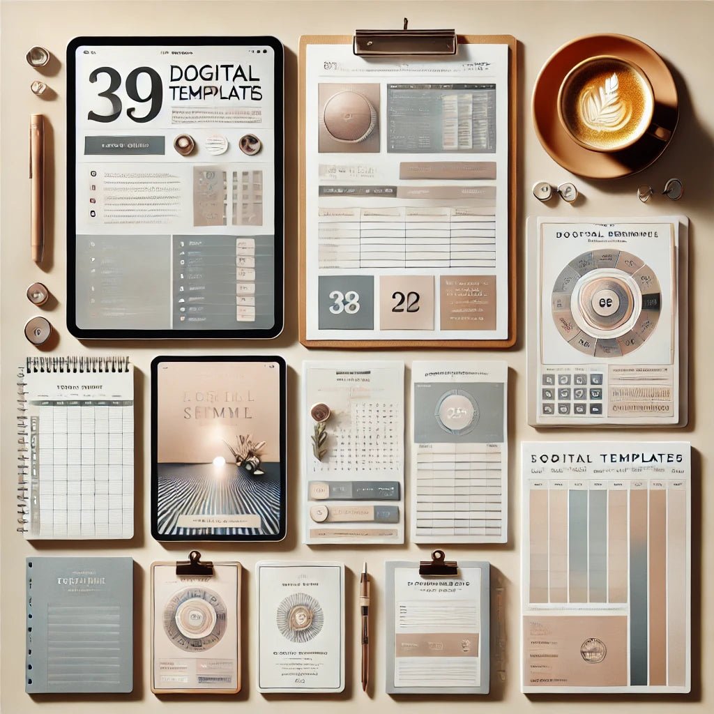 Ultimate Digital Planner & Productivity Bundle | Editable Canva & Printable PDF Templates - Best digital product from PackProDigital | Download now!